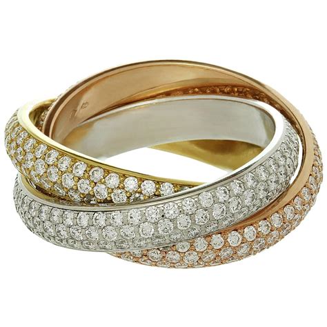 trinity de cartier ring price|cartier 3 rings in one.